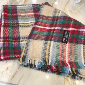 Tartan Plaid Wool Scarf